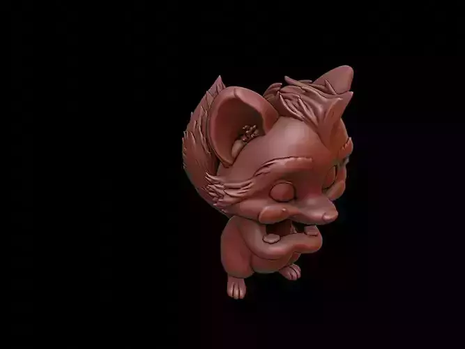 Skunk Animal Cartoon 3D print model