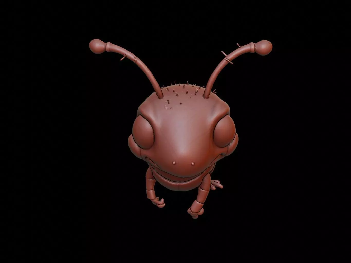 Termite Animal Cartoon 3D print model_0