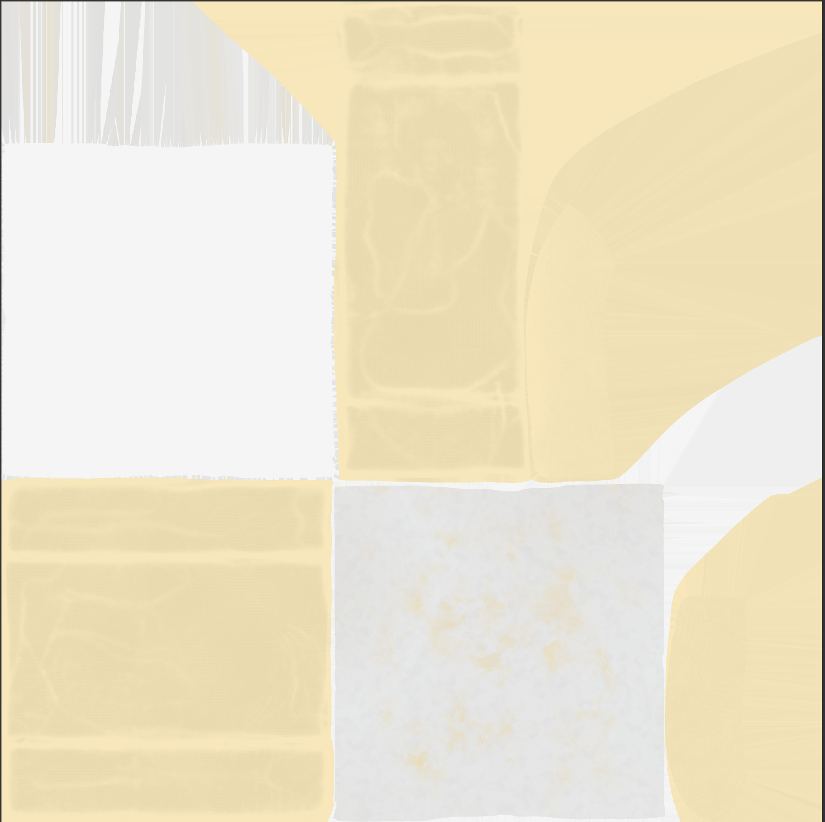 Butter Set 01 Low-poly 3D model_9