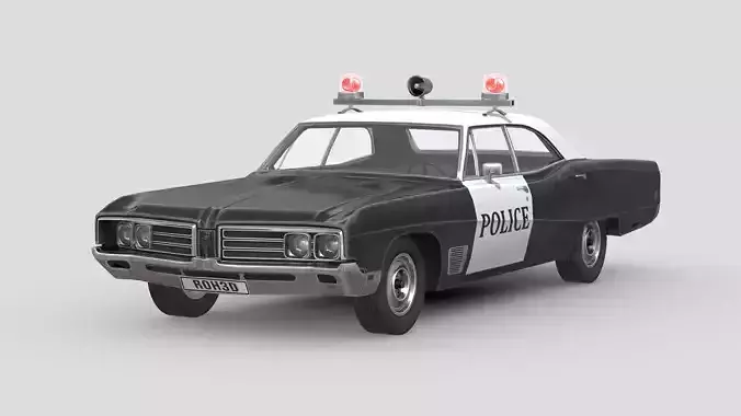 Buick Wildcat Police Car 1968