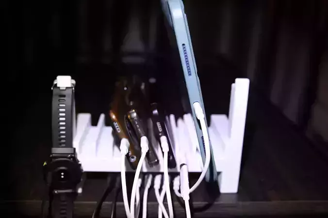 Multi-charging station for phones tablets and watches