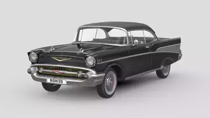 Chevrolet Bel Air 1957 Black