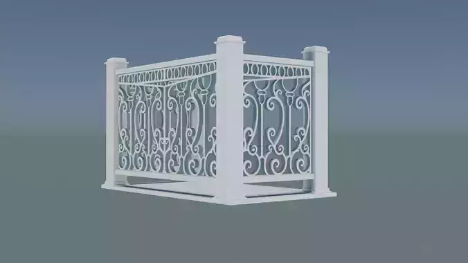 3D Tubular Balustrades 3D print model