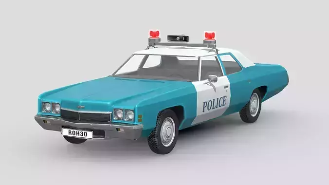 Chevrolet Impala Mk5 1972 Police