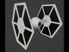 TIE fighter Free 3D model_1