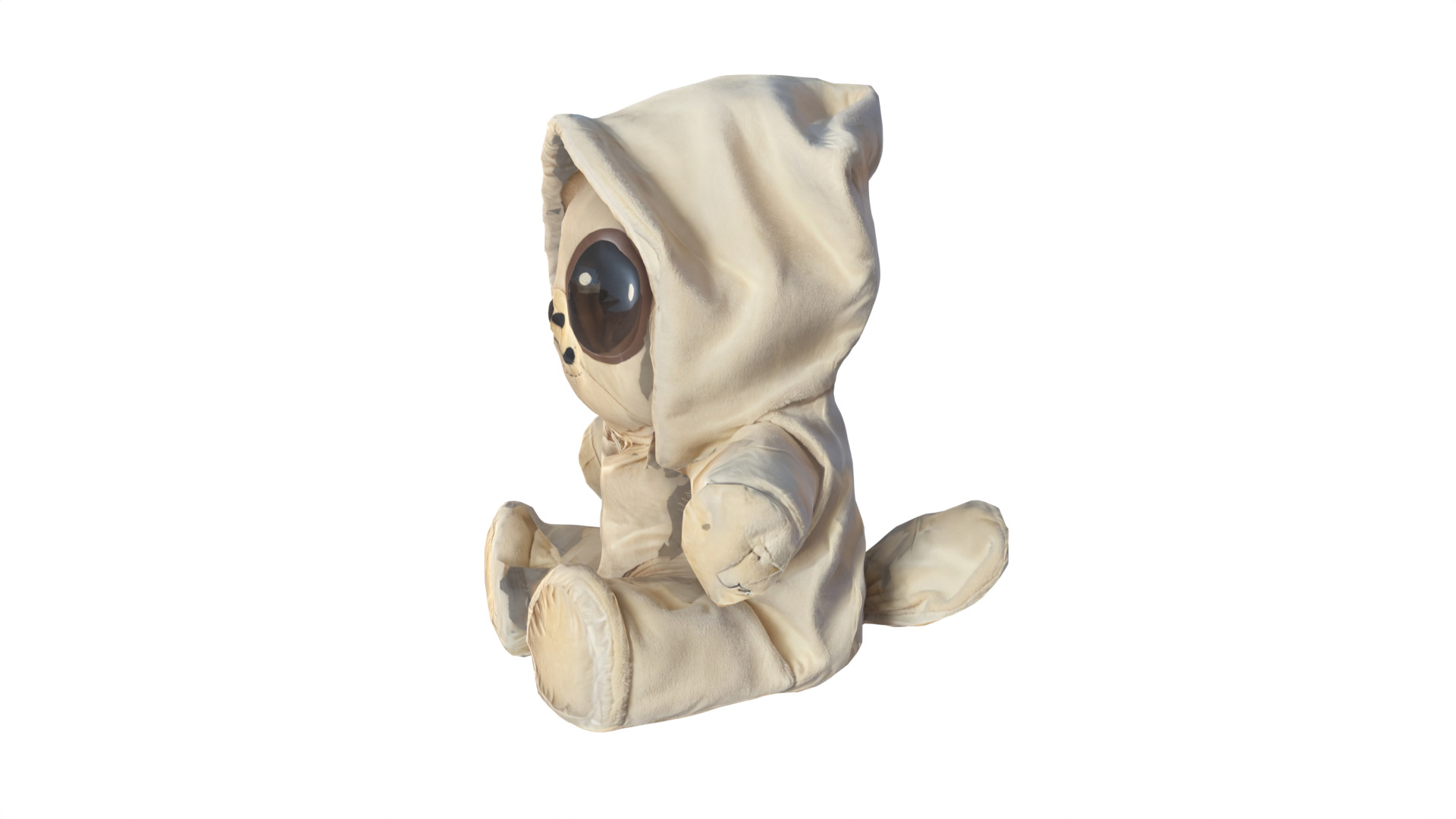 plush toy 02 Low-poly 3D model_3