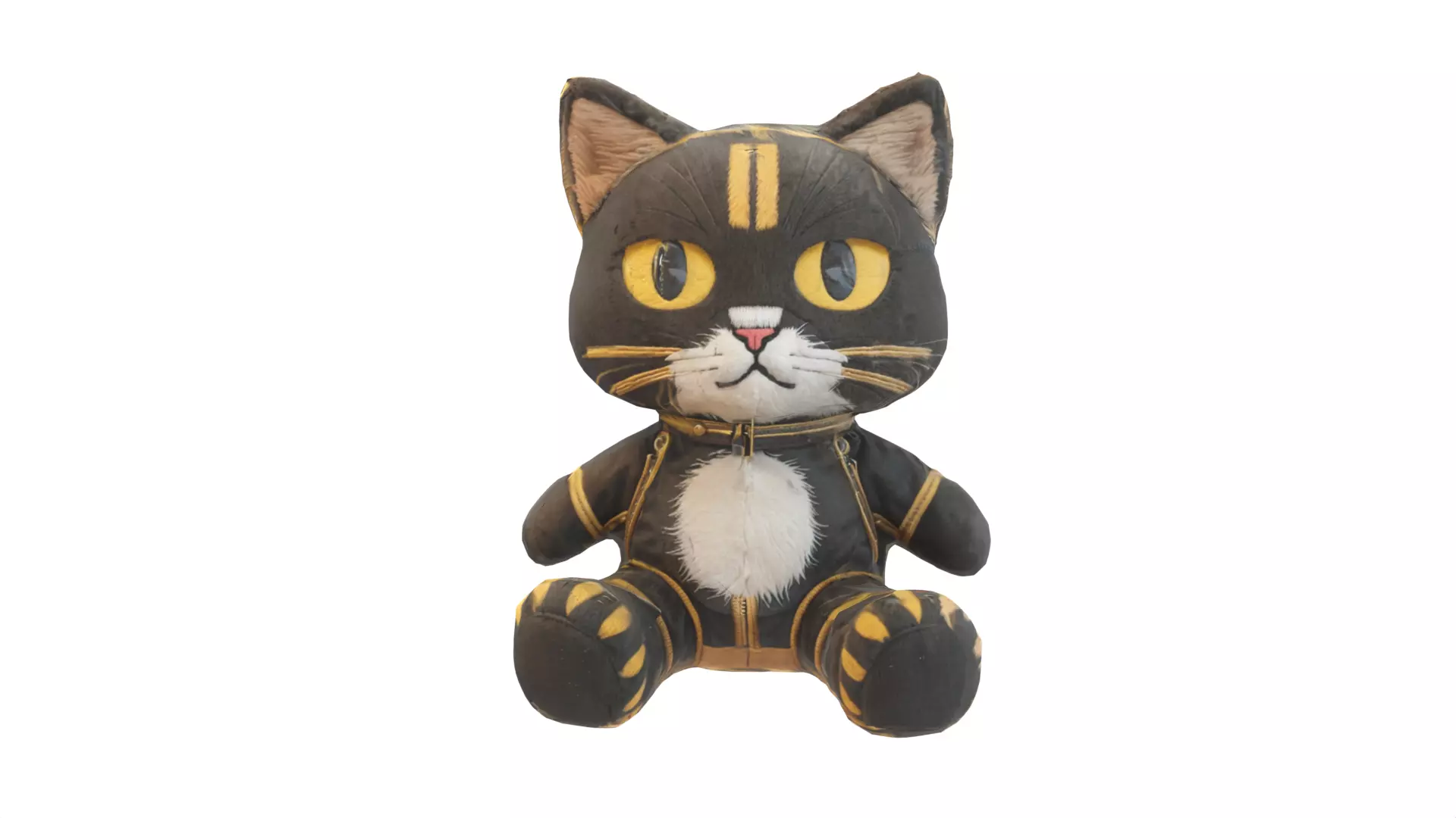 plush toy 03 Low-poly 3D model_0