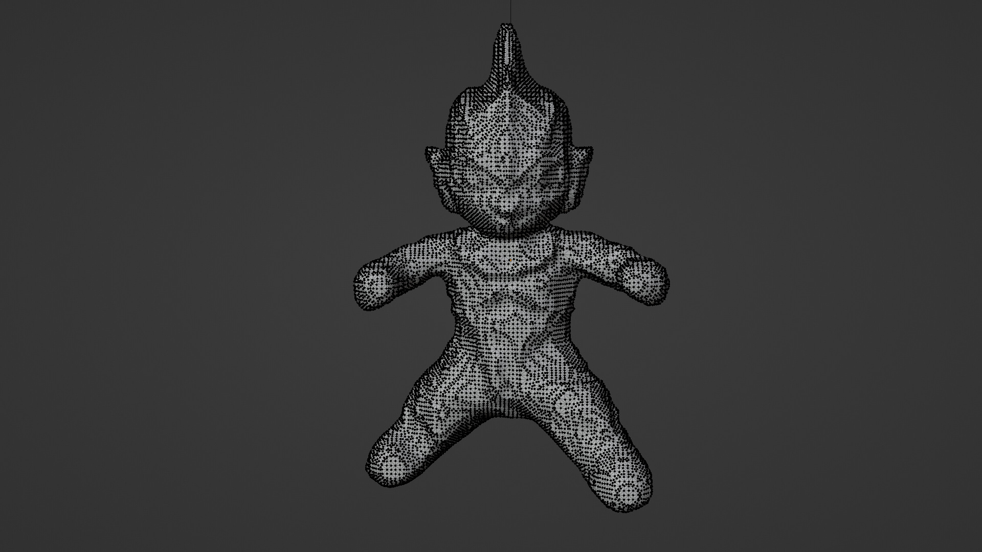 plush toy 04 Low-poly 3D model_5