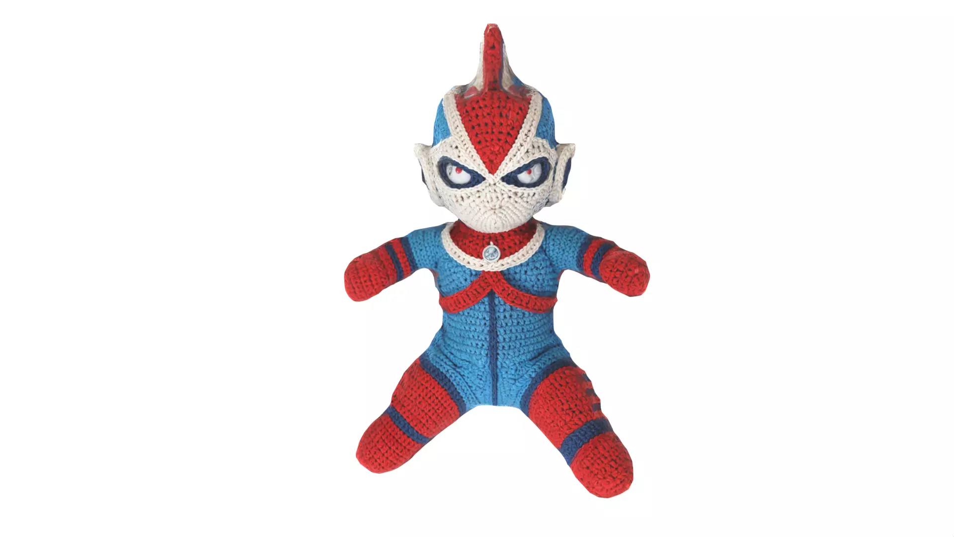 plush toy 04 Low-poly 3D model_0