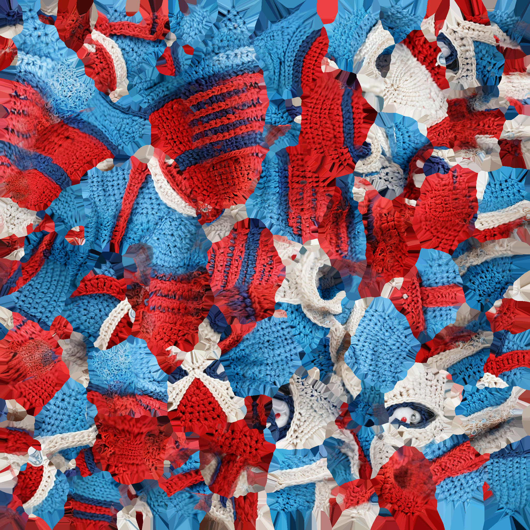 plush toy 04 Low-poly 3D model_7