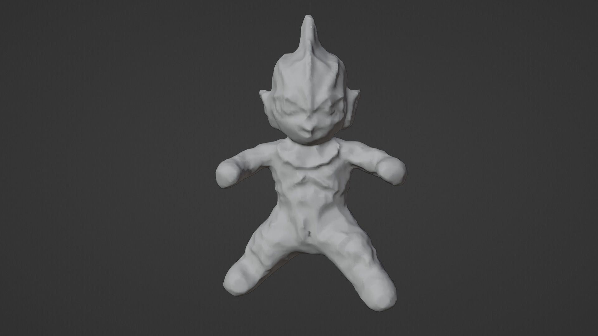 plush toy 04 Low-poly 3D model_6