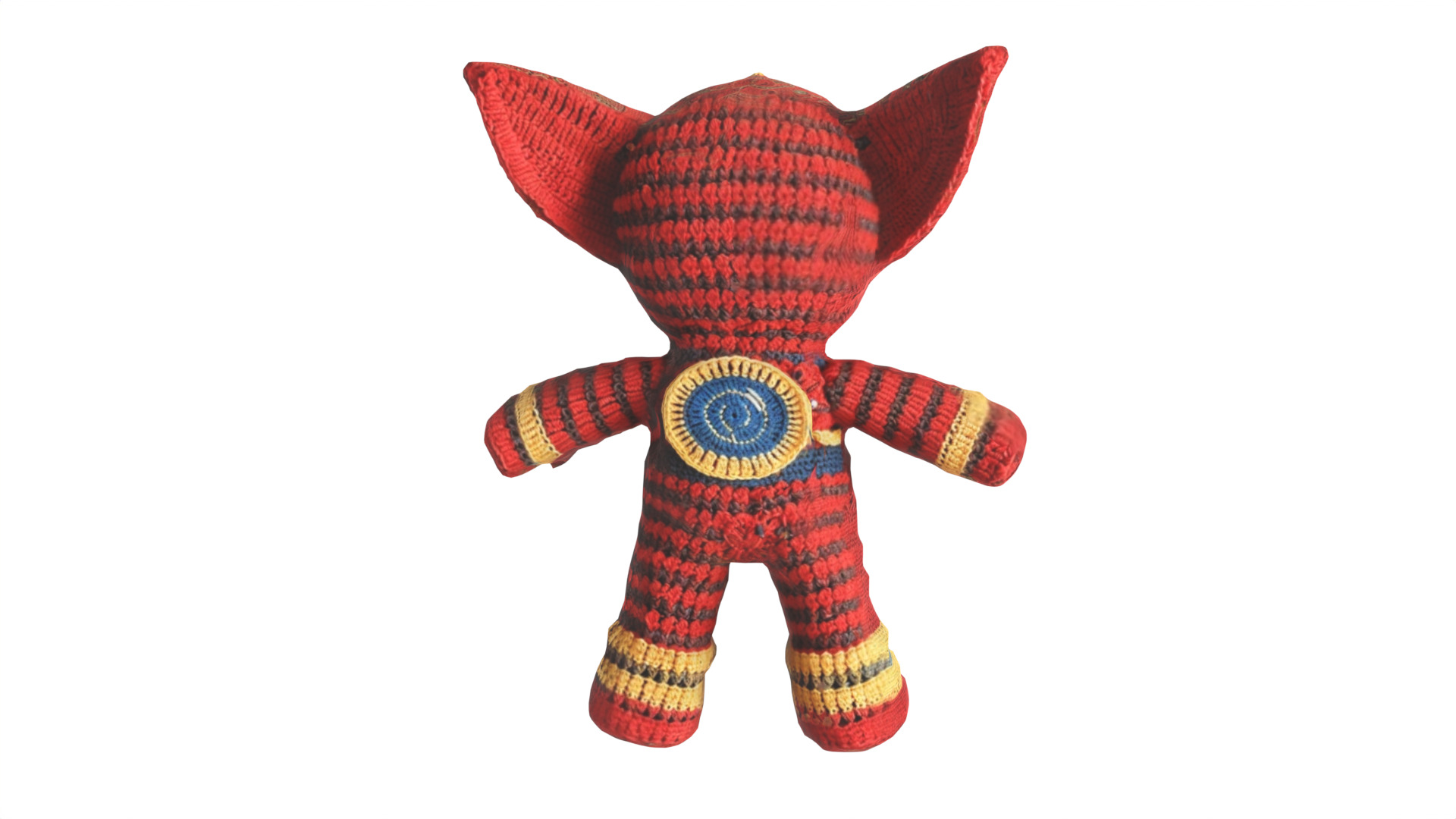 plush toy 05 Low-poly 3D model_4