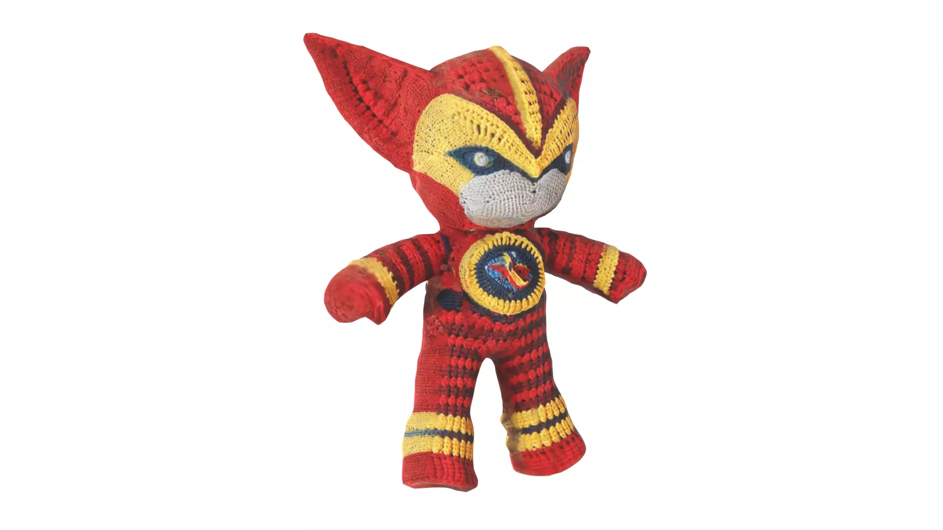 plush toy 05 Low-poly 3D model_0