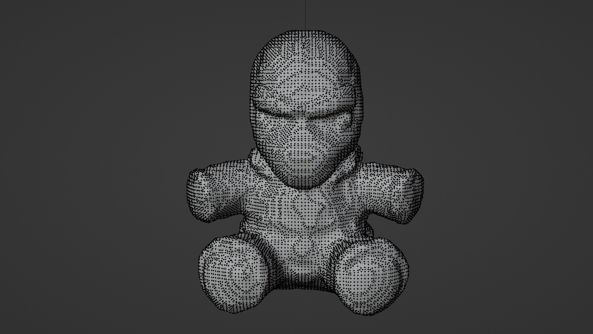 plush toy 06 Low-poly 3D model_6