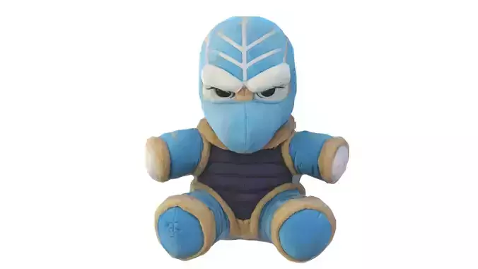 plush toy 06 Low-poly 3D model