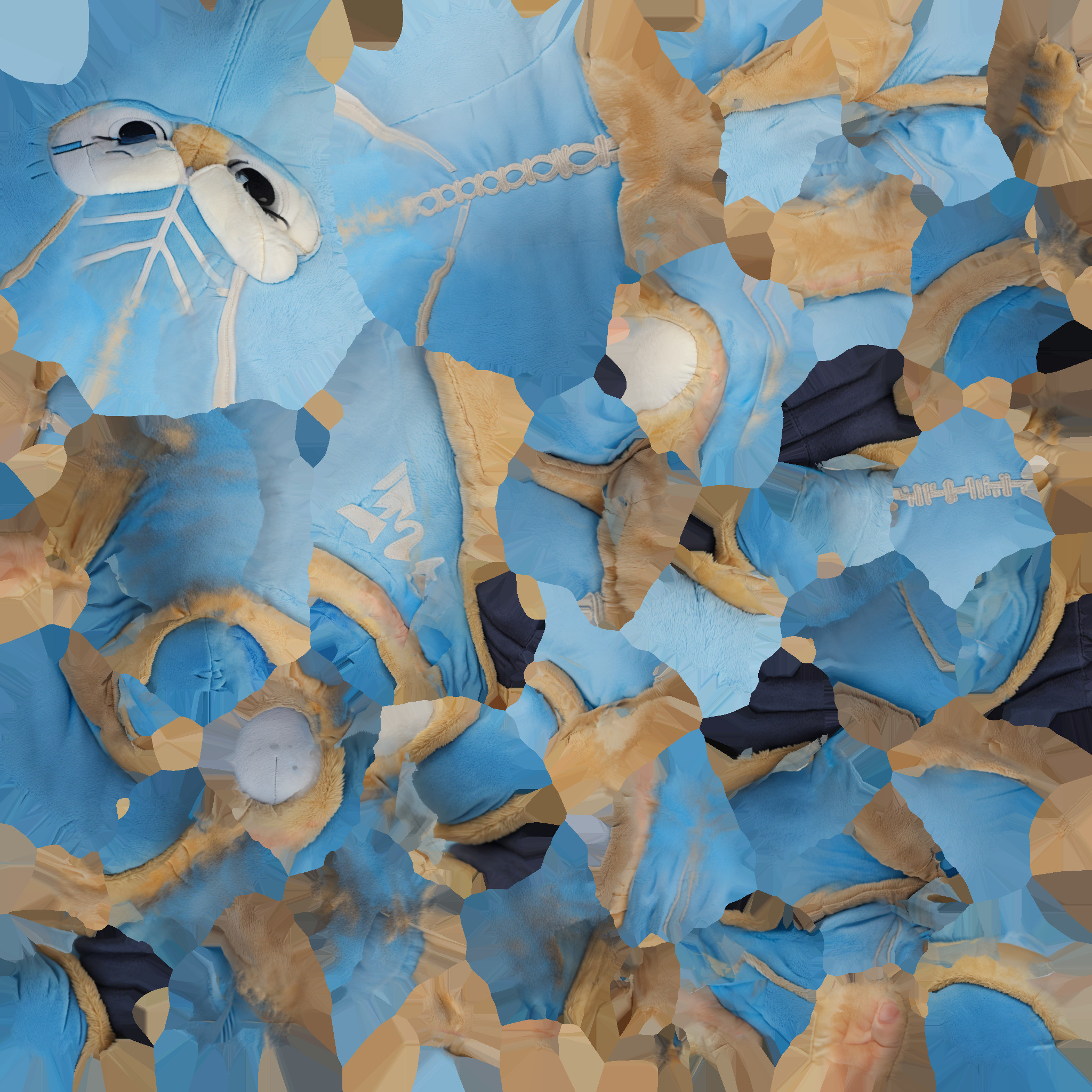 plush toy 06 Low-poly 3D model_8