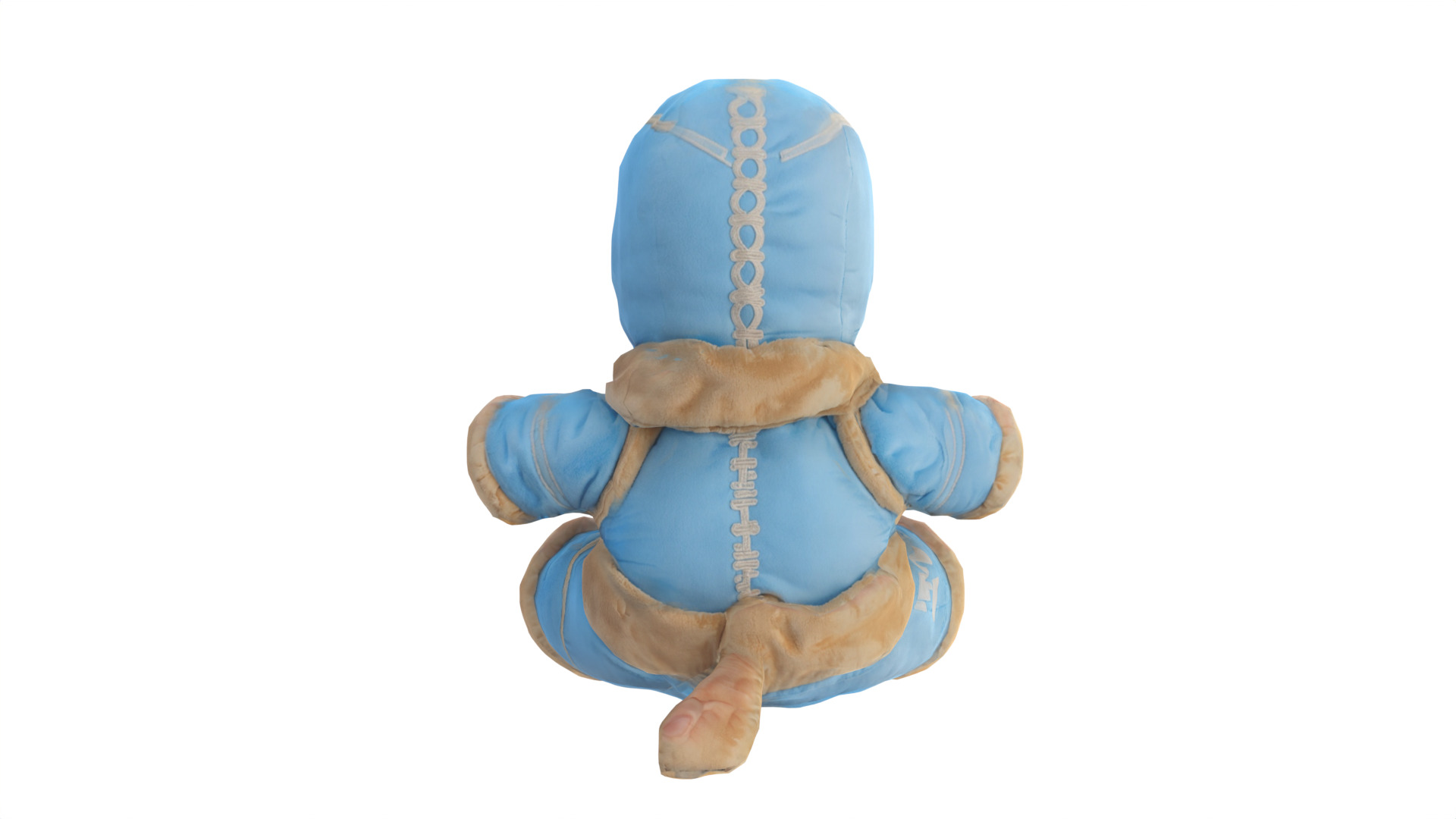 plush toy 06 Low-poly 3D model_5