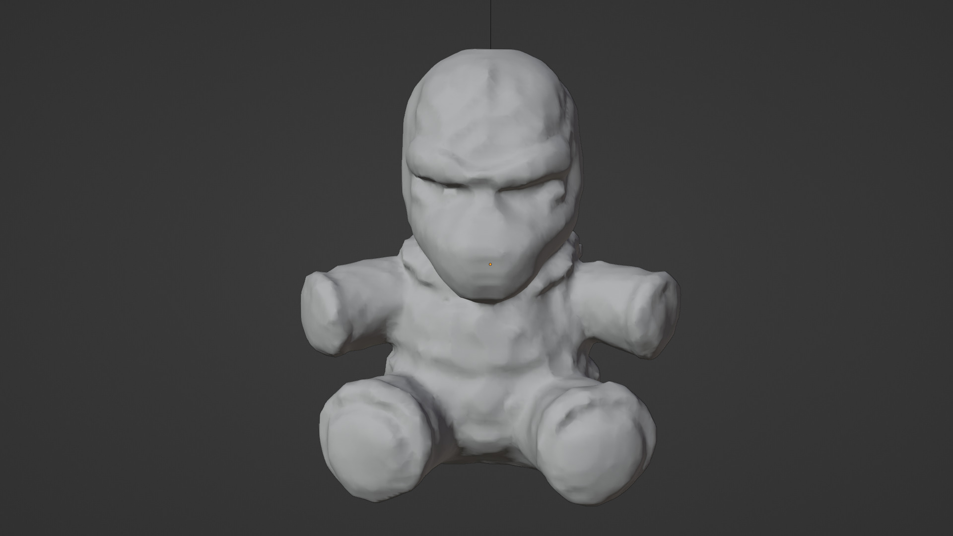 plush toy 06 Low-poly 3D model_7