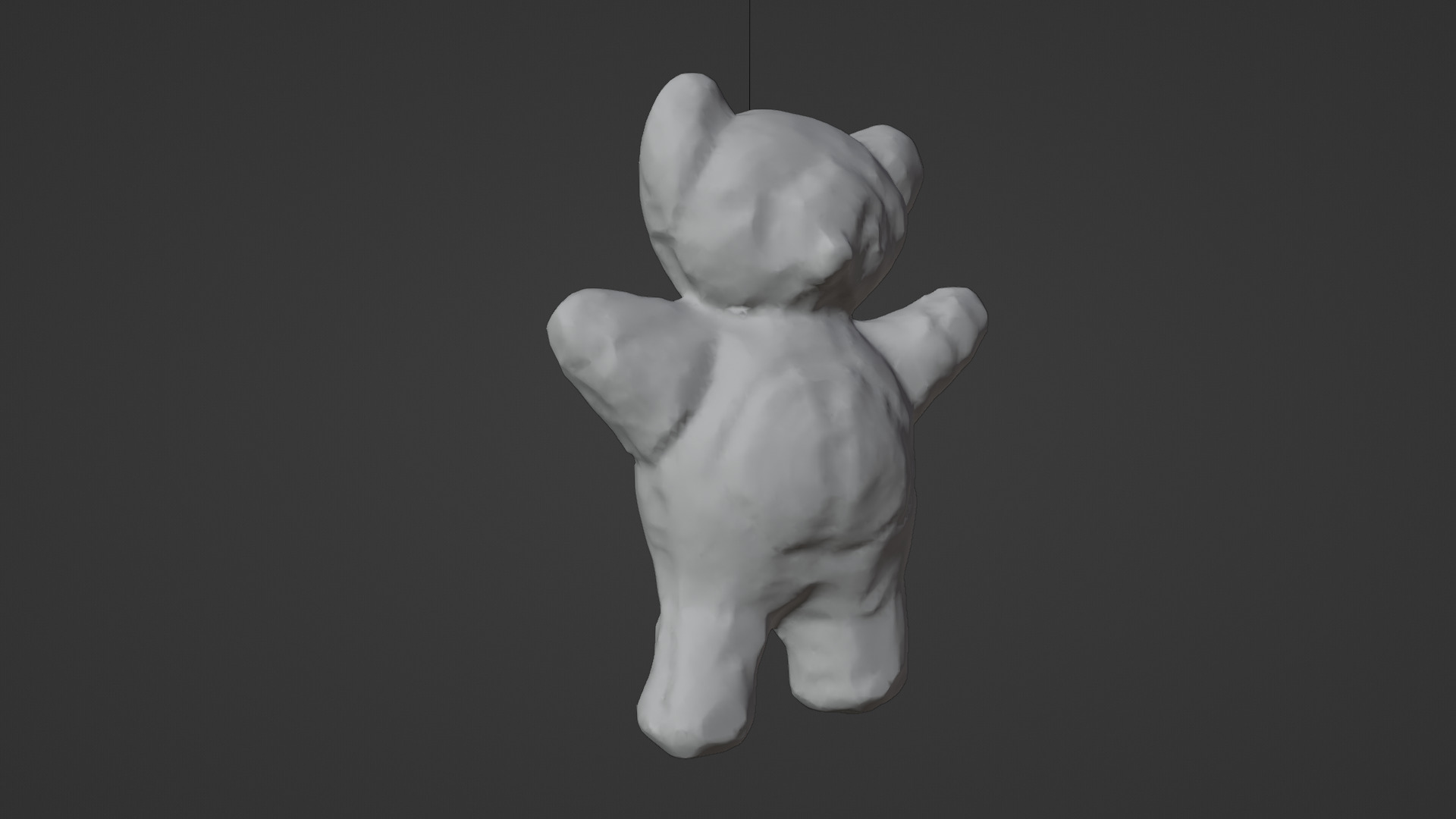 plush toy 07 Low-poly 3D model_7