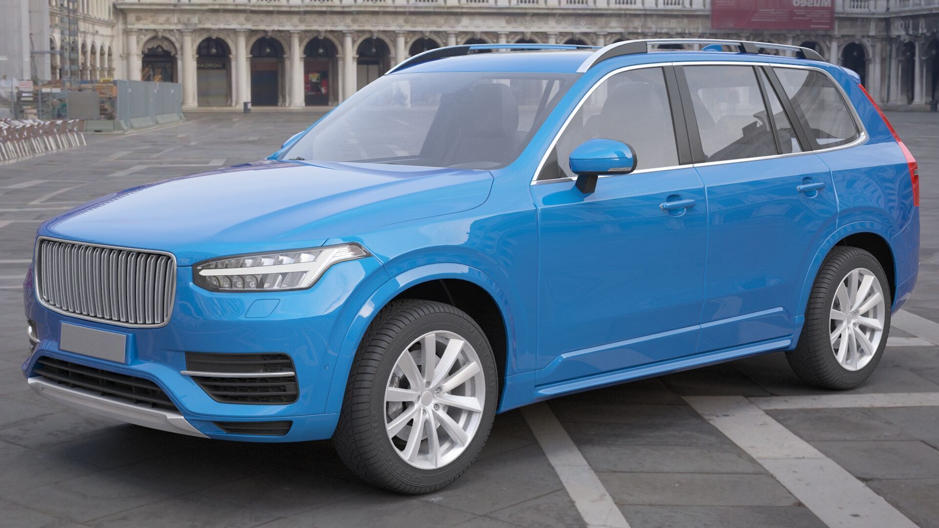 Generic SUV 01 3D model_2