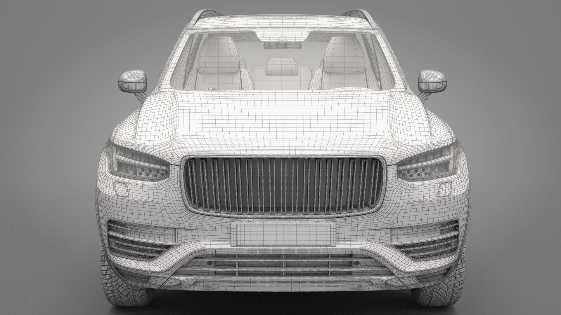 Generic SUV 01 3D model_22