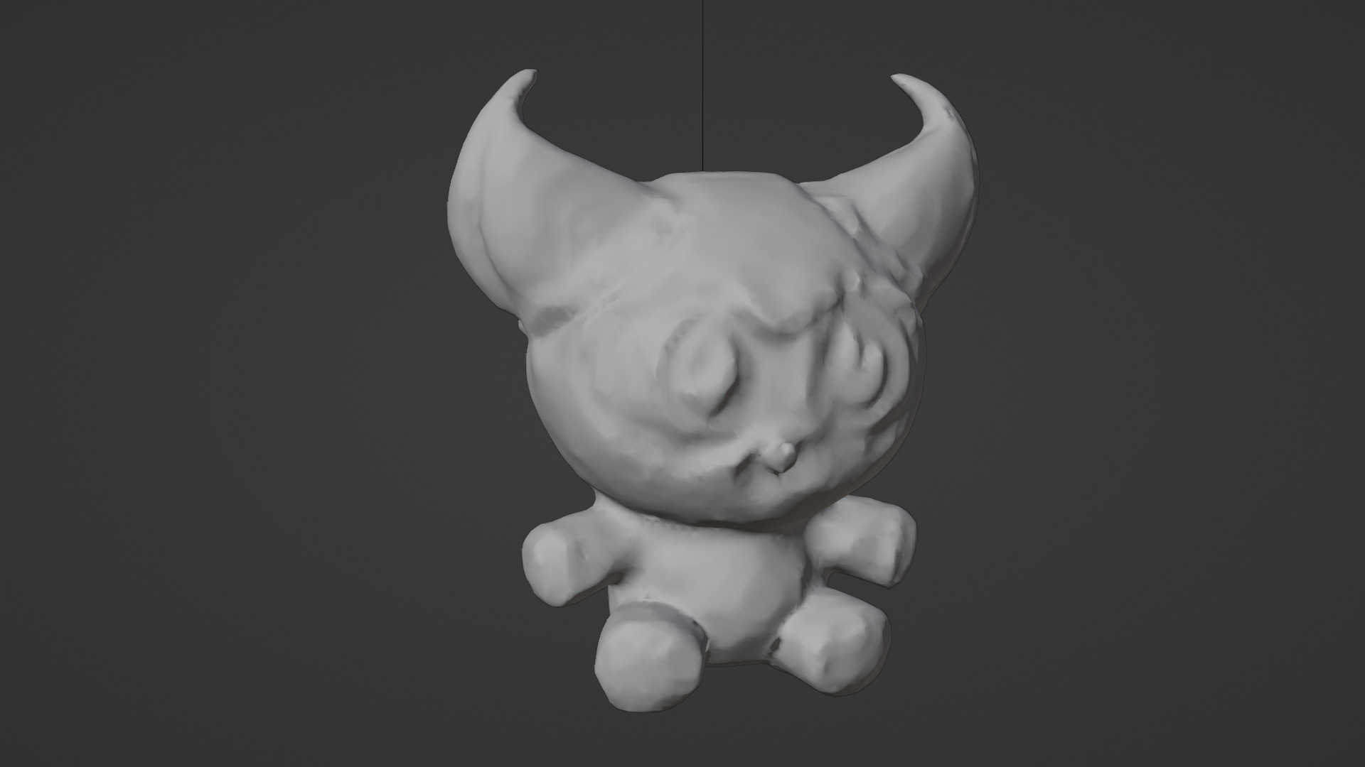 plush toy 09 Low-poly 3D model_5