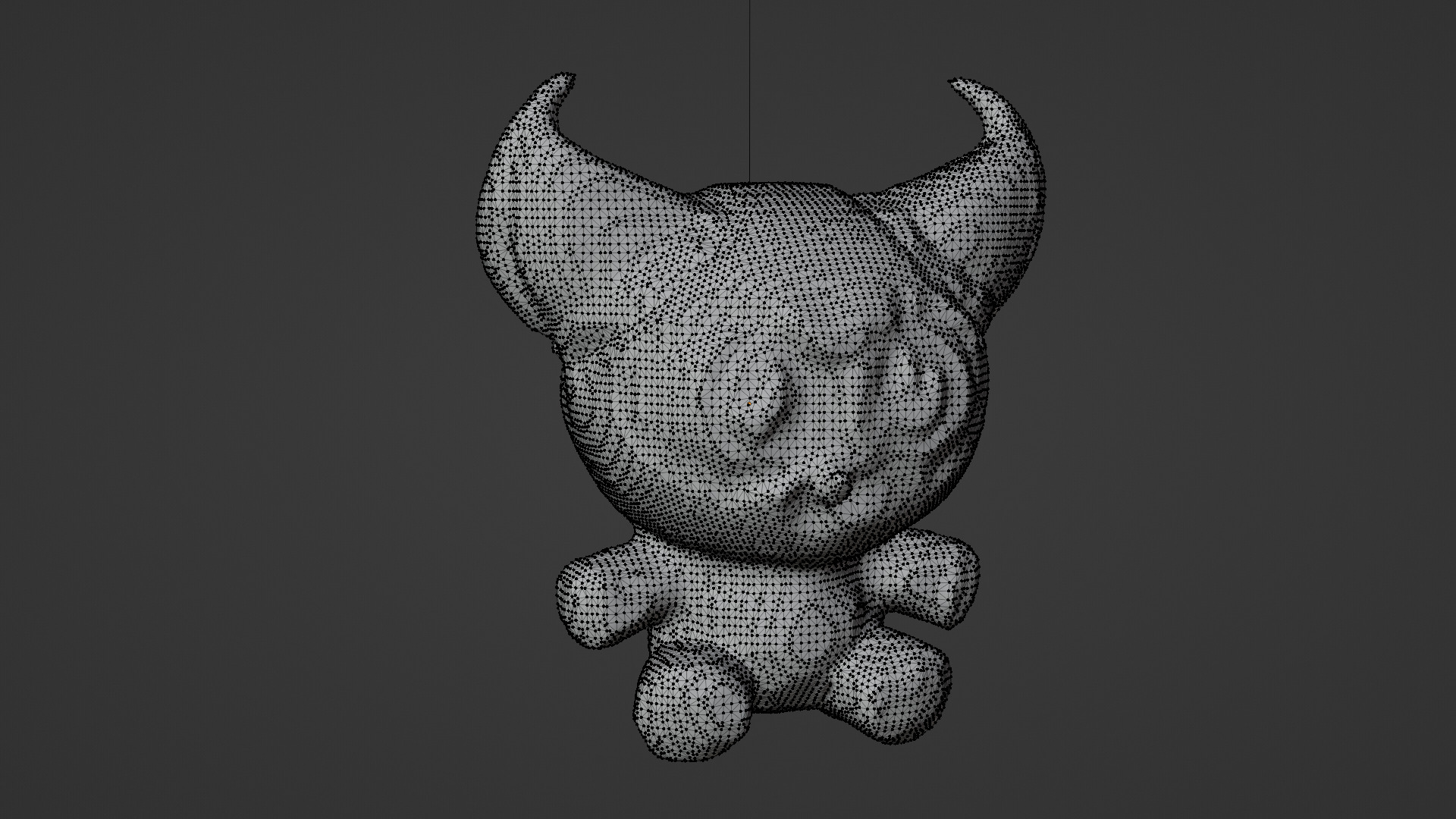 plush toy 09 Low-poly 3D model_6