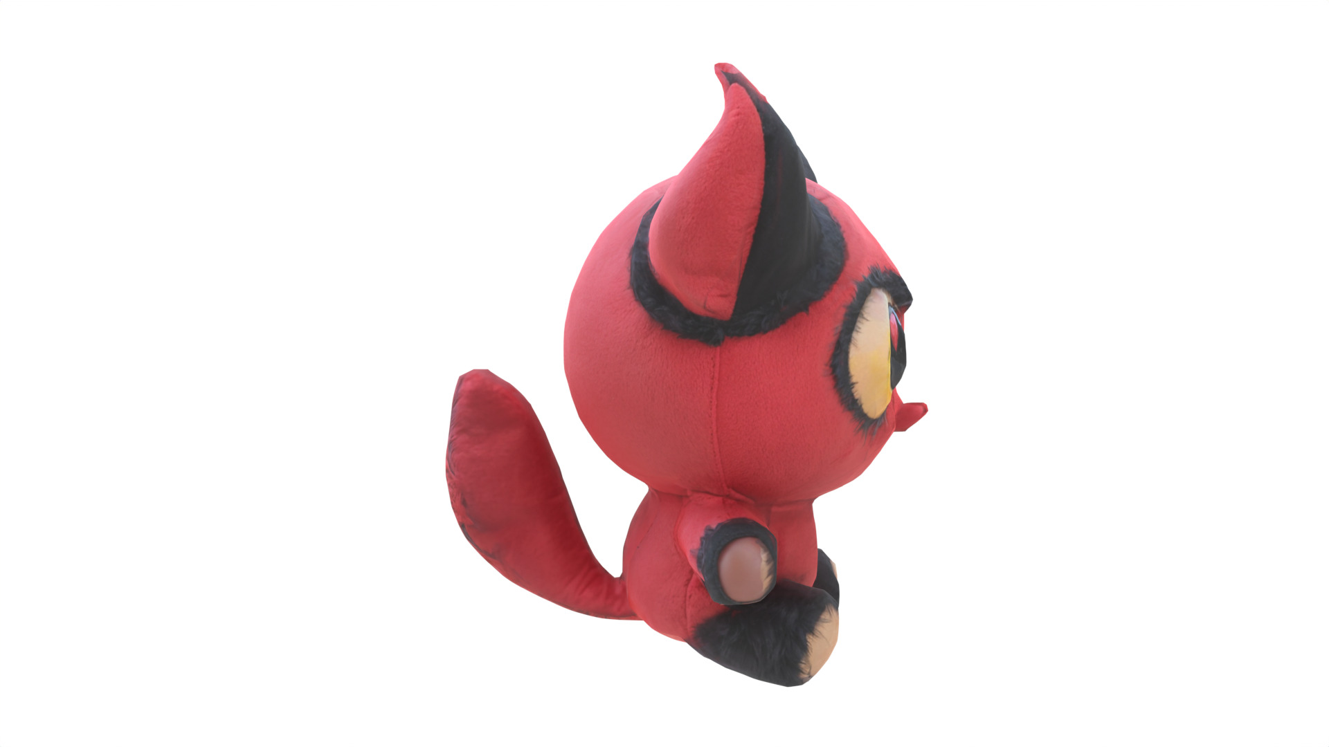plush toy 09 Low-poly 3D model_4