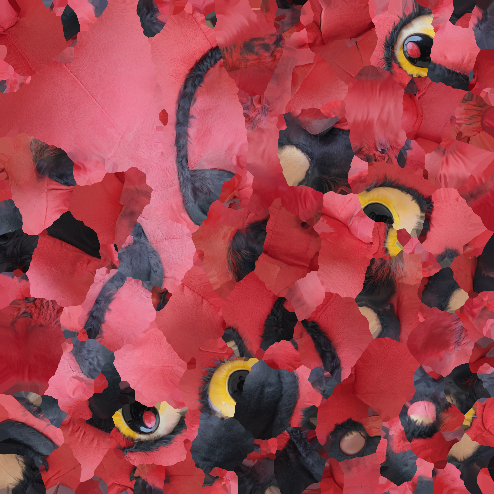 plush toy 09 Low-poly 3D model_7