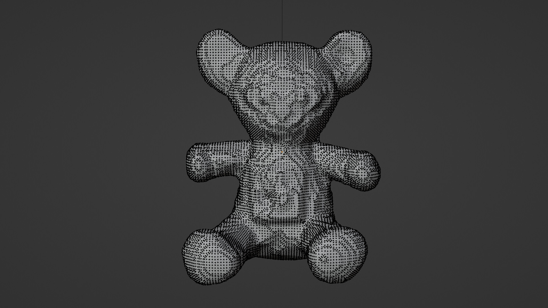 plush toy 10 Low-poly 3D model_6