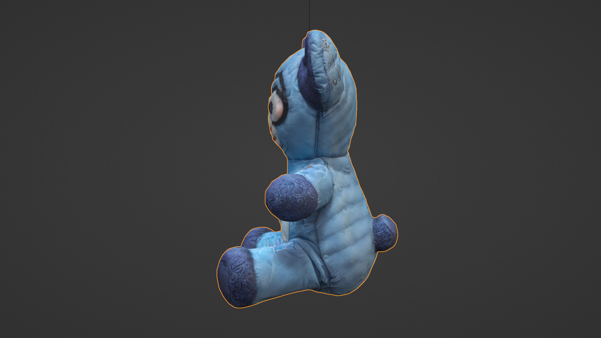 plush toy 10 Low-poly 3D model_4