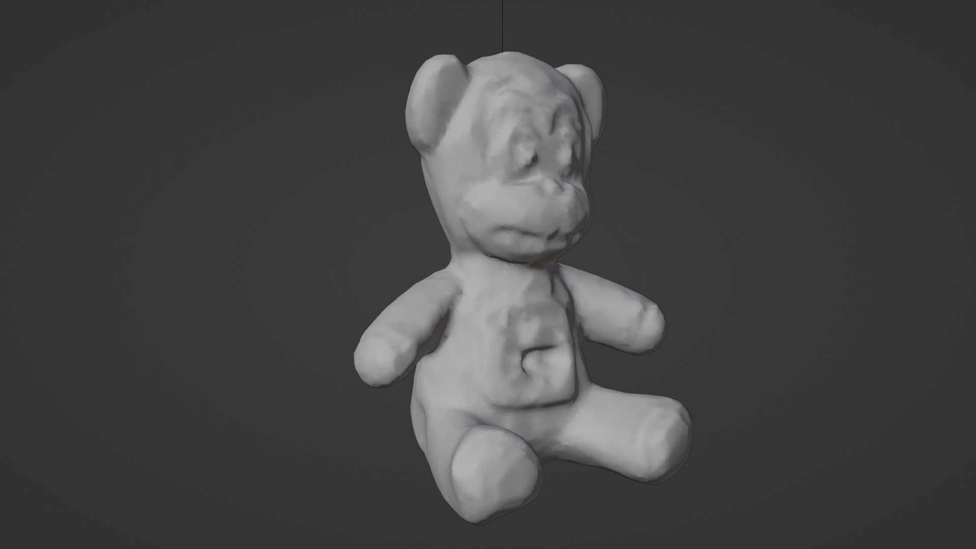 plush toy 11 Low-poly 3D model_5