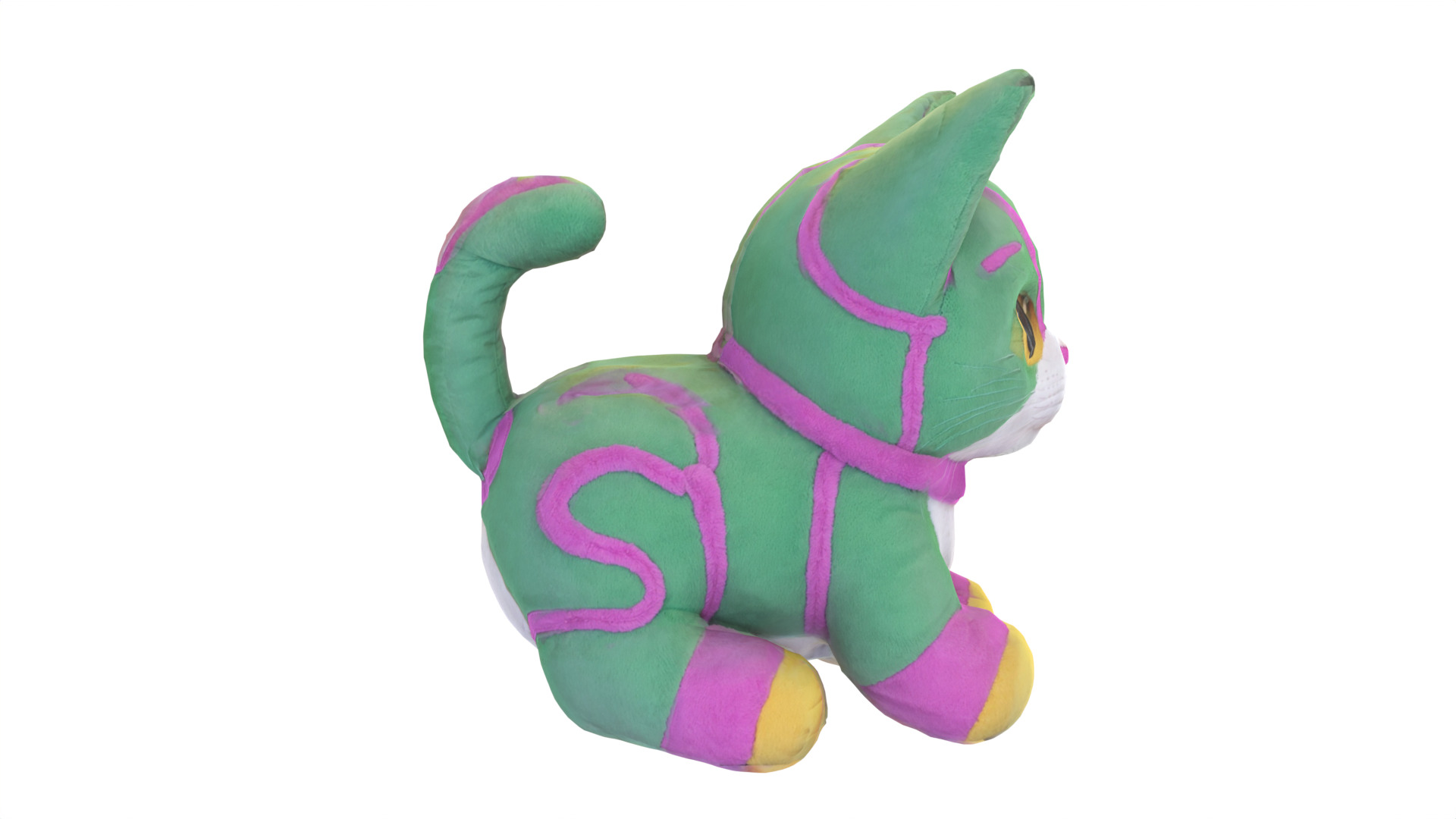 plush toy 12 Low-poly 3D model_3