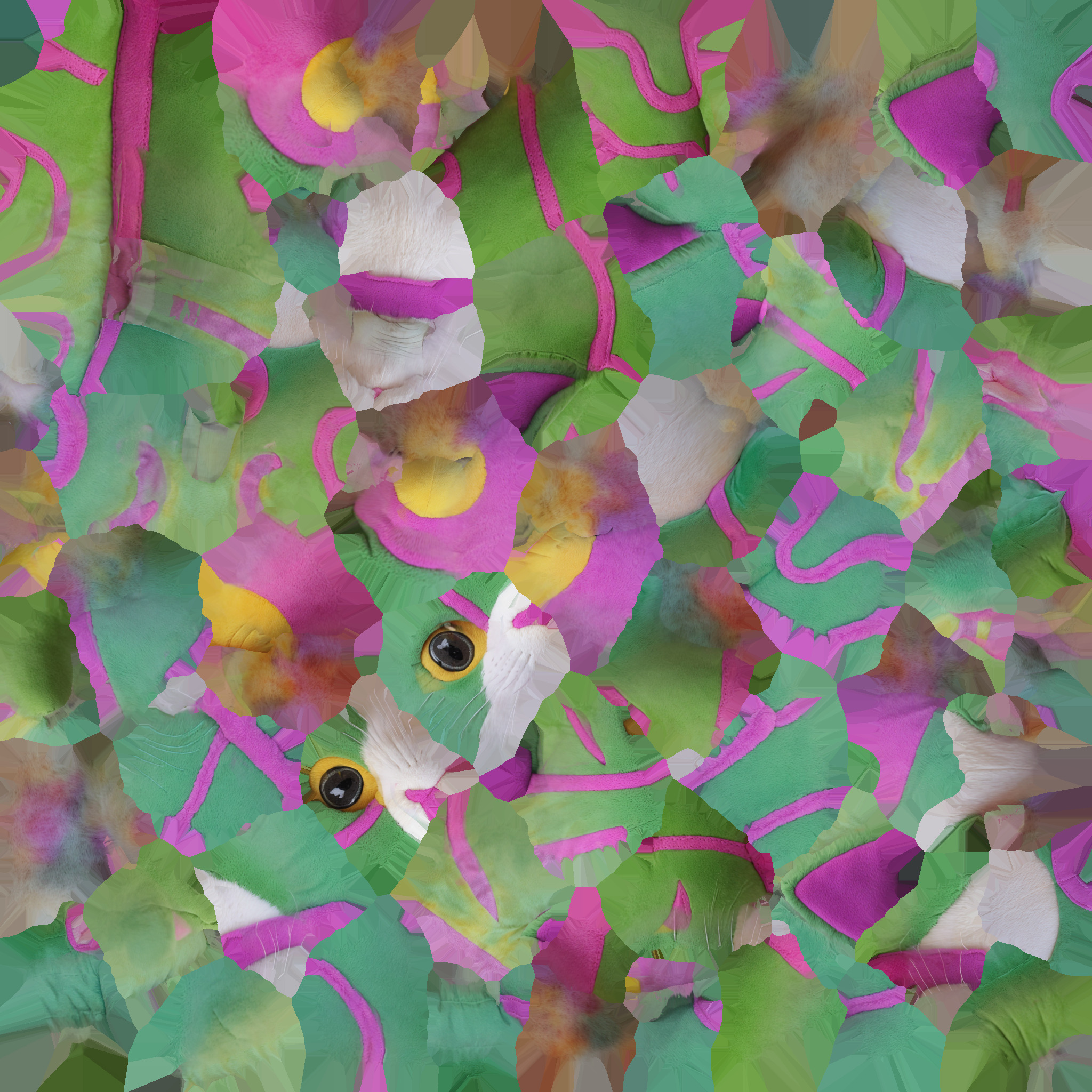 plush toy 12 Low-poly 3D model_7