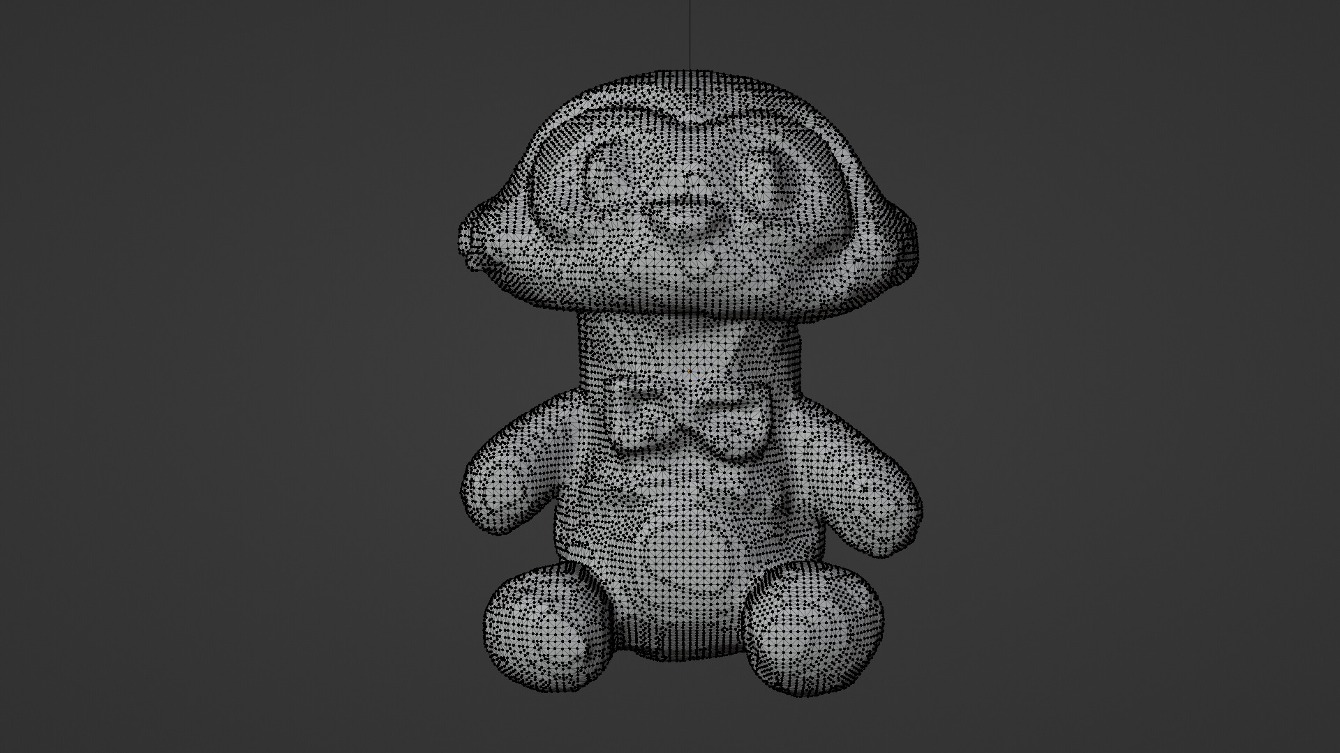 plush toy 14 Low-poly 3D model_6