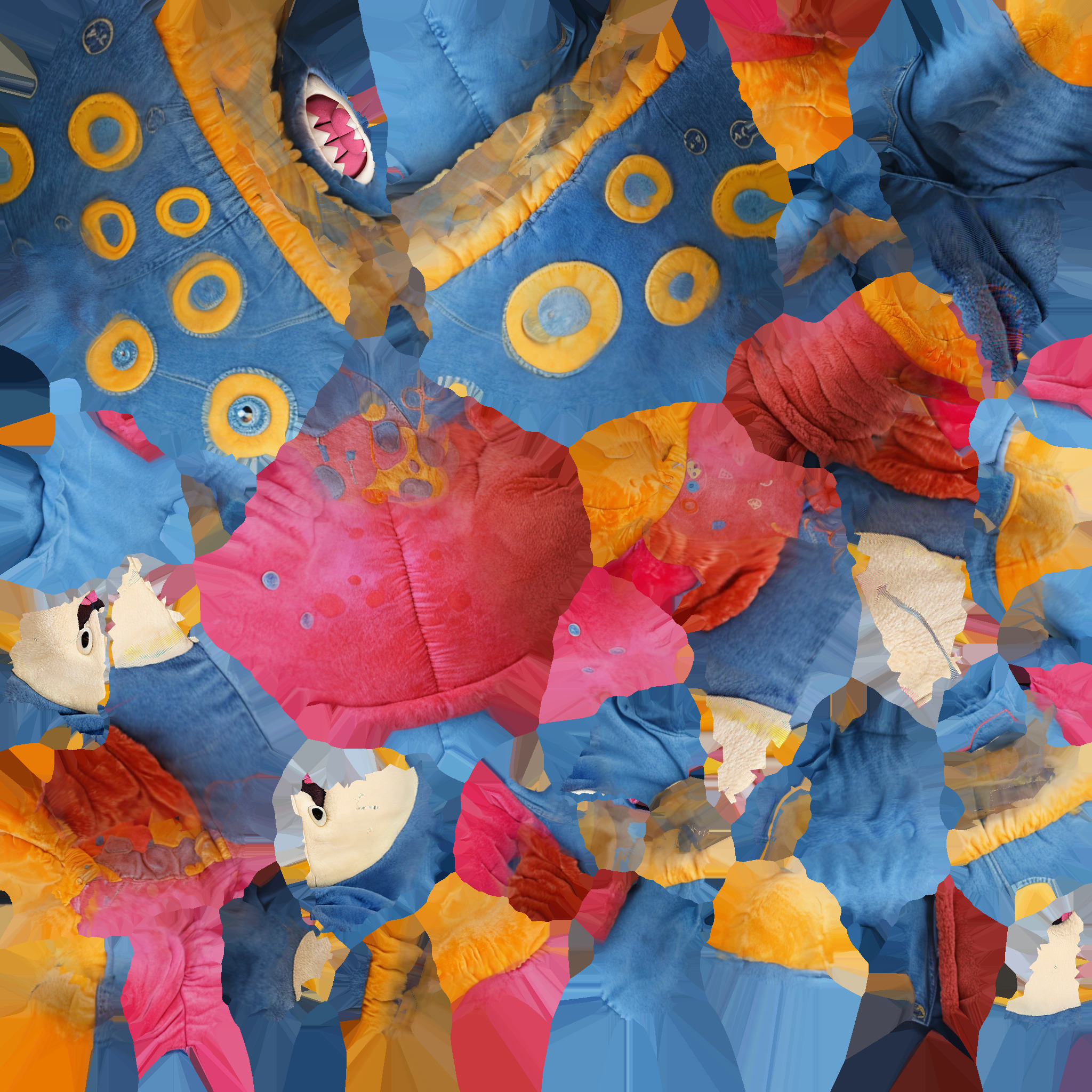 plush toy 16 Low-poly 3D model_6