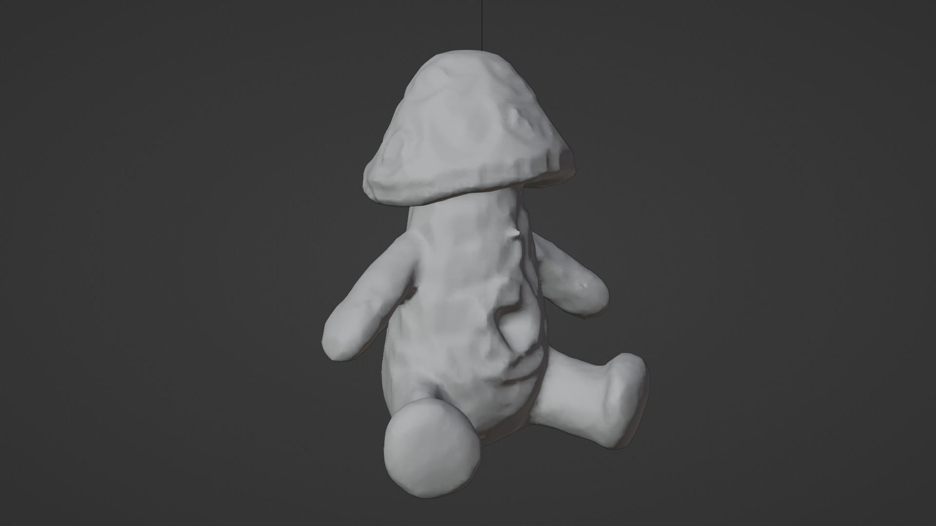 plush toy 16 Low-poly 3D model_7