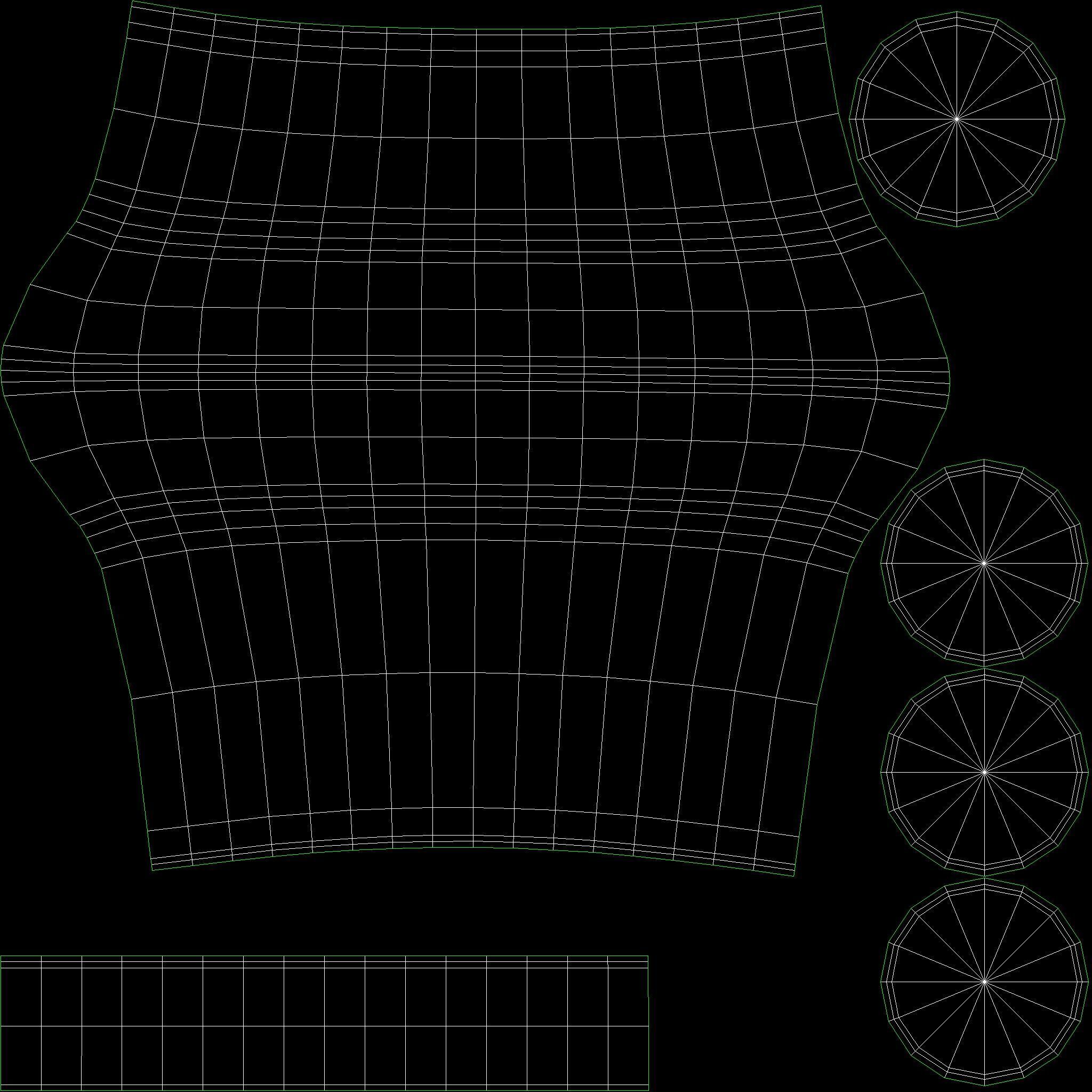 Uttermost Black Label Edge Table Lamp Black 3D model_10