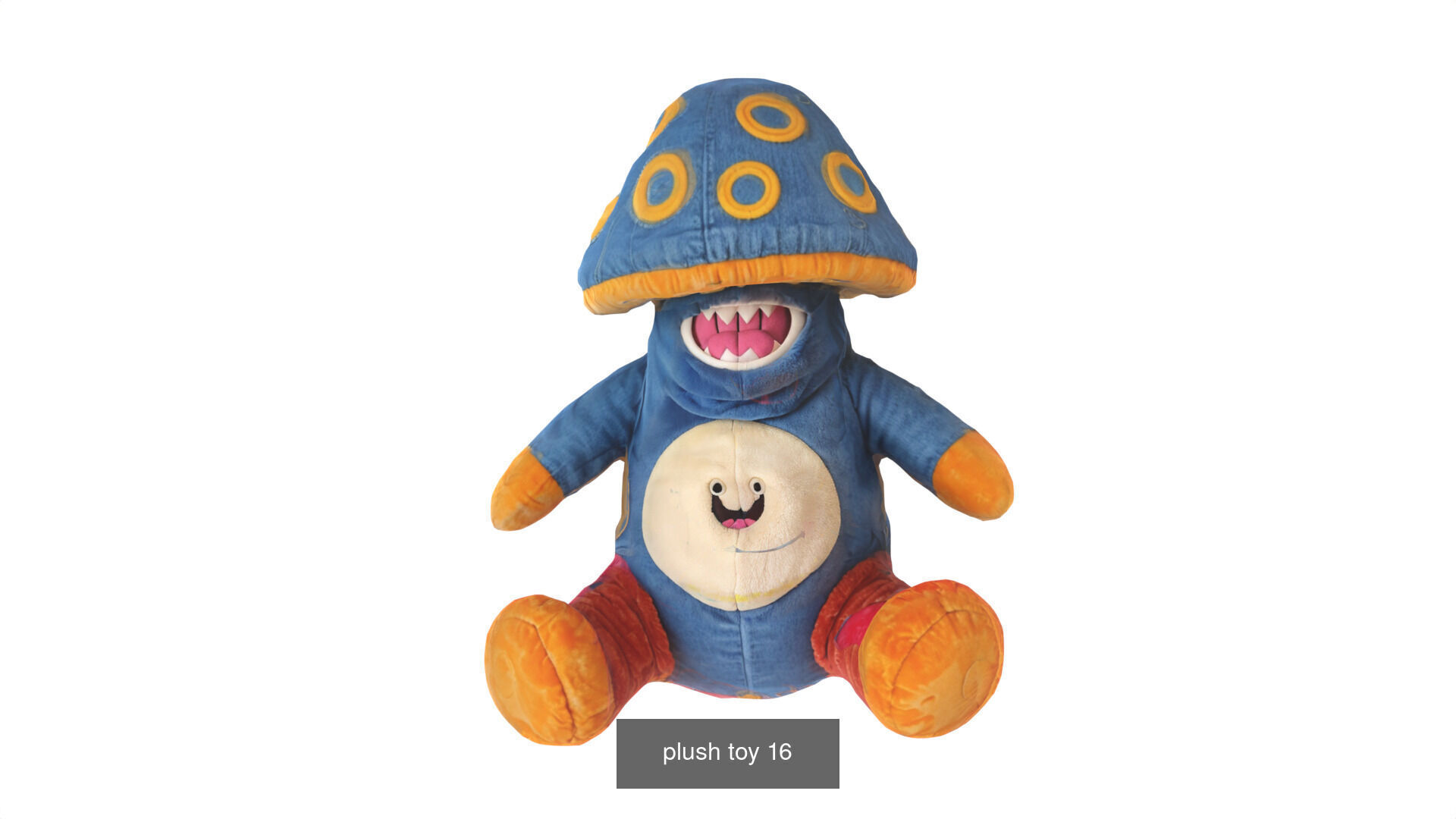 plush toys 16 items 3D Model Collection_32