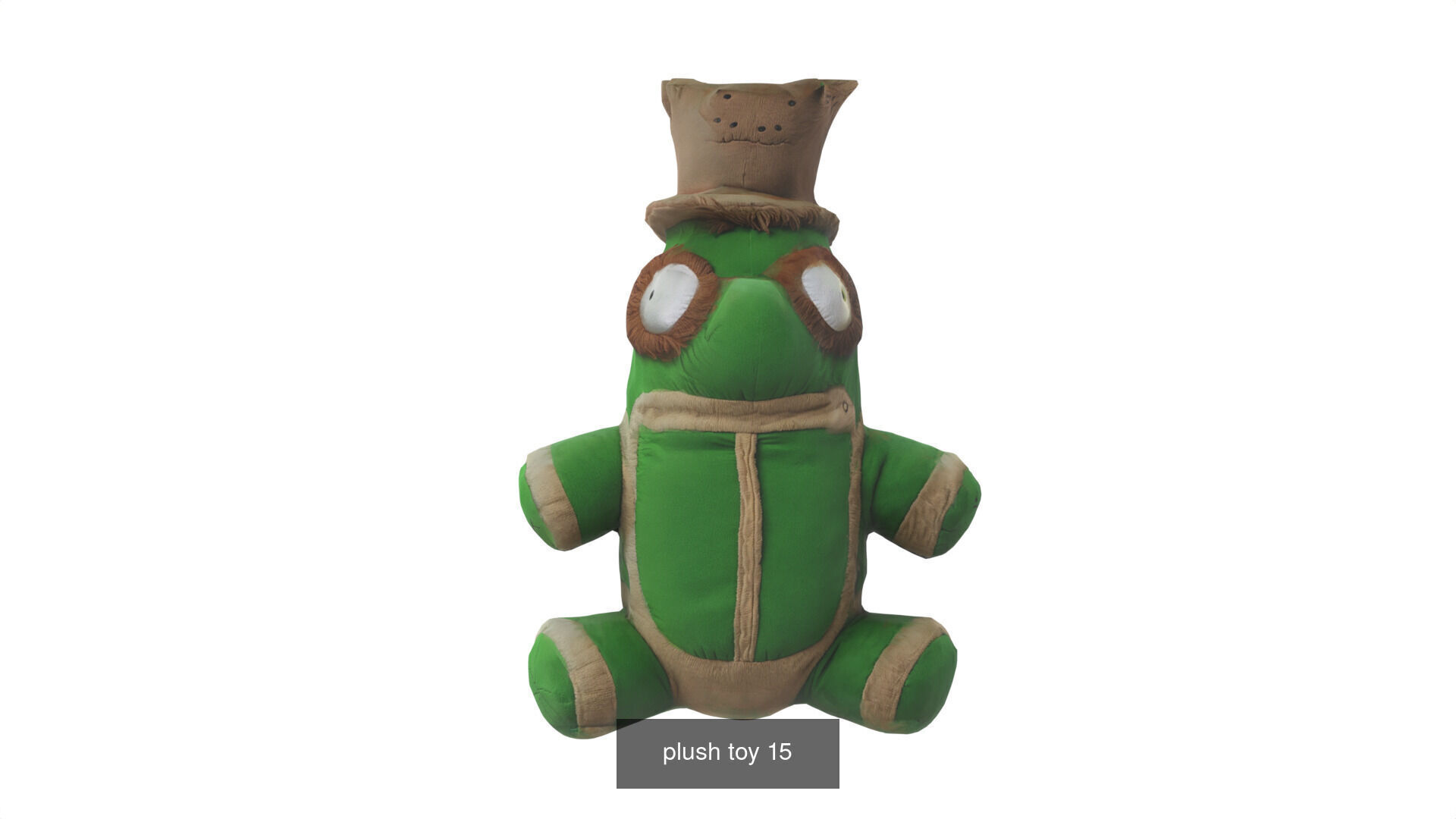 plush toys 16 items 3D Model Collection_31