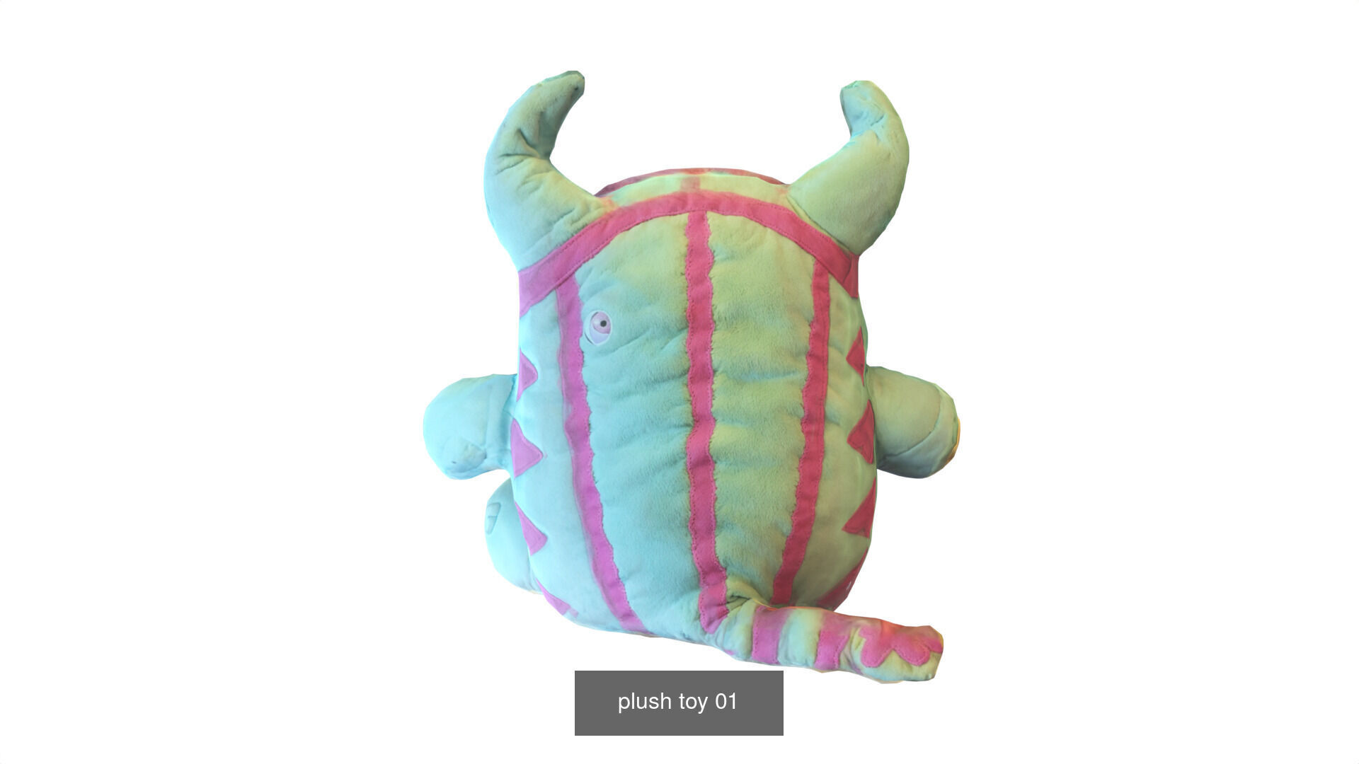 plush toys 16 items 3D Model Collection_17