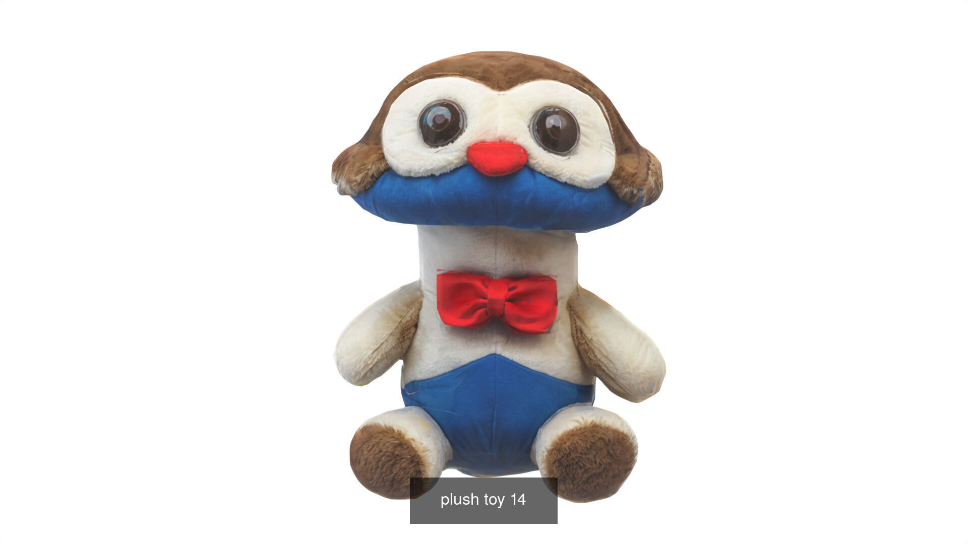 plush toys 16 items 3D Model Collection_30