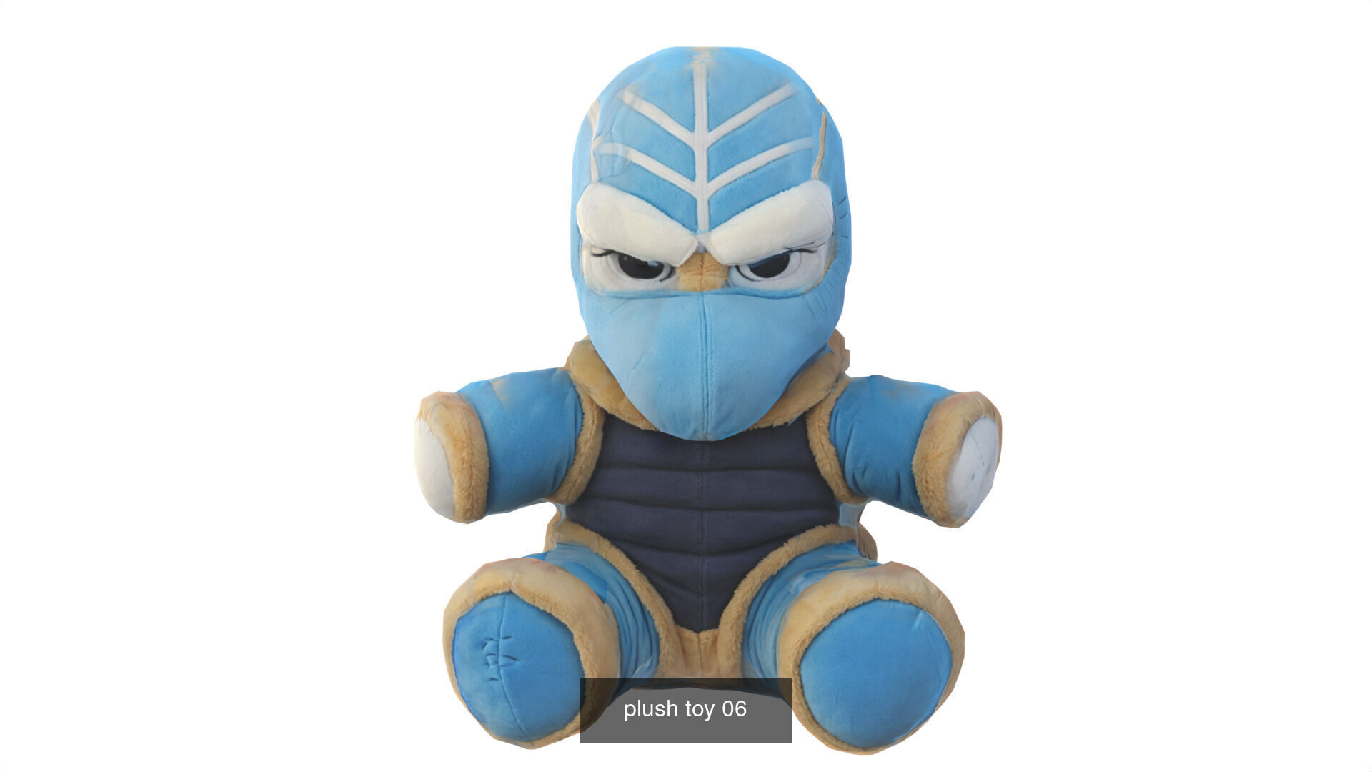 plush toys 16 items 3D Model Collection_22