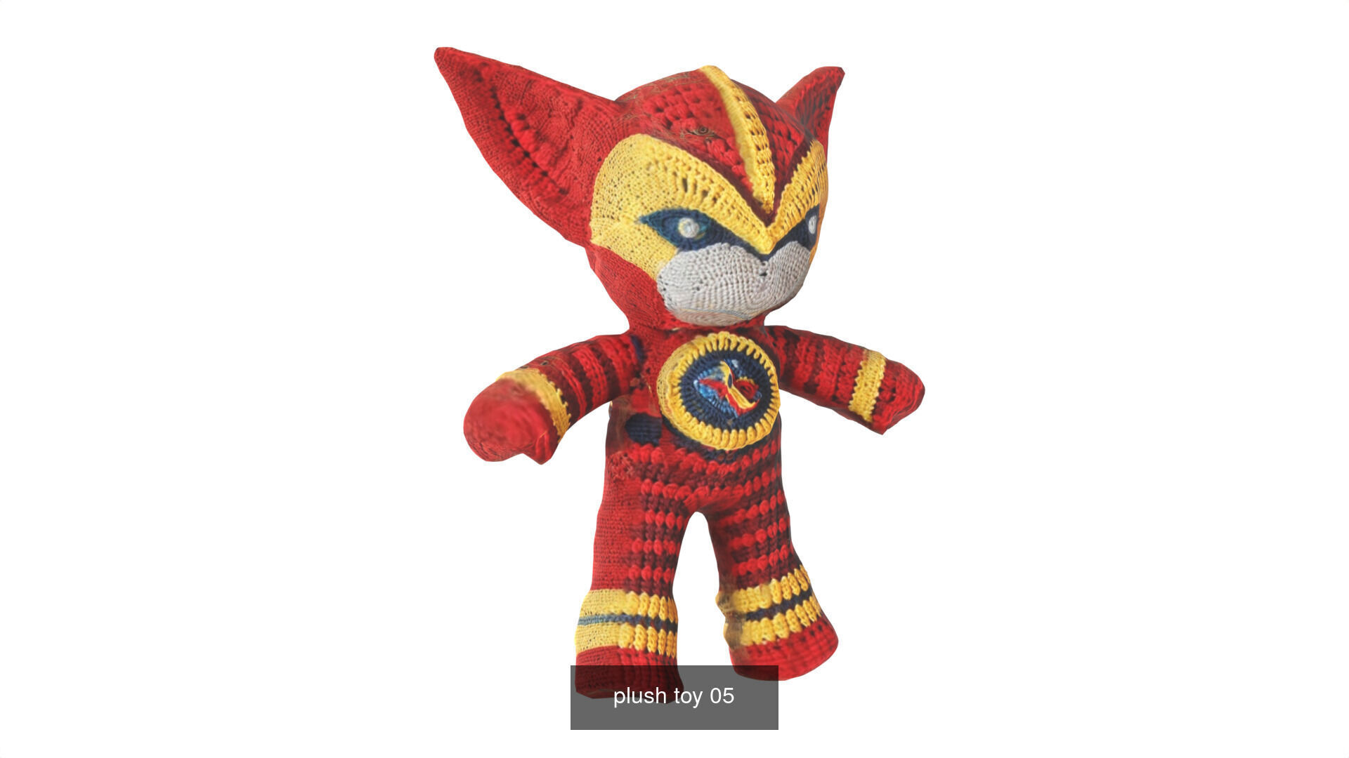 plush toys 16 items 3D Model Collection_21