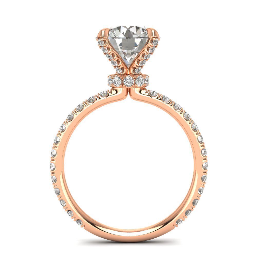 Tiffany engagement ring  3D print model_1