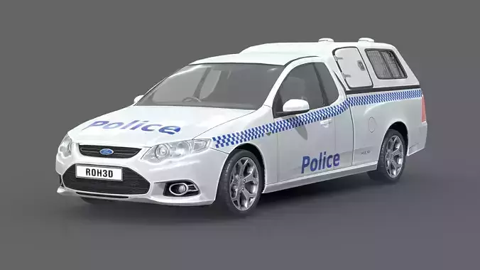 Ford Falcon FG UTE Police 2011