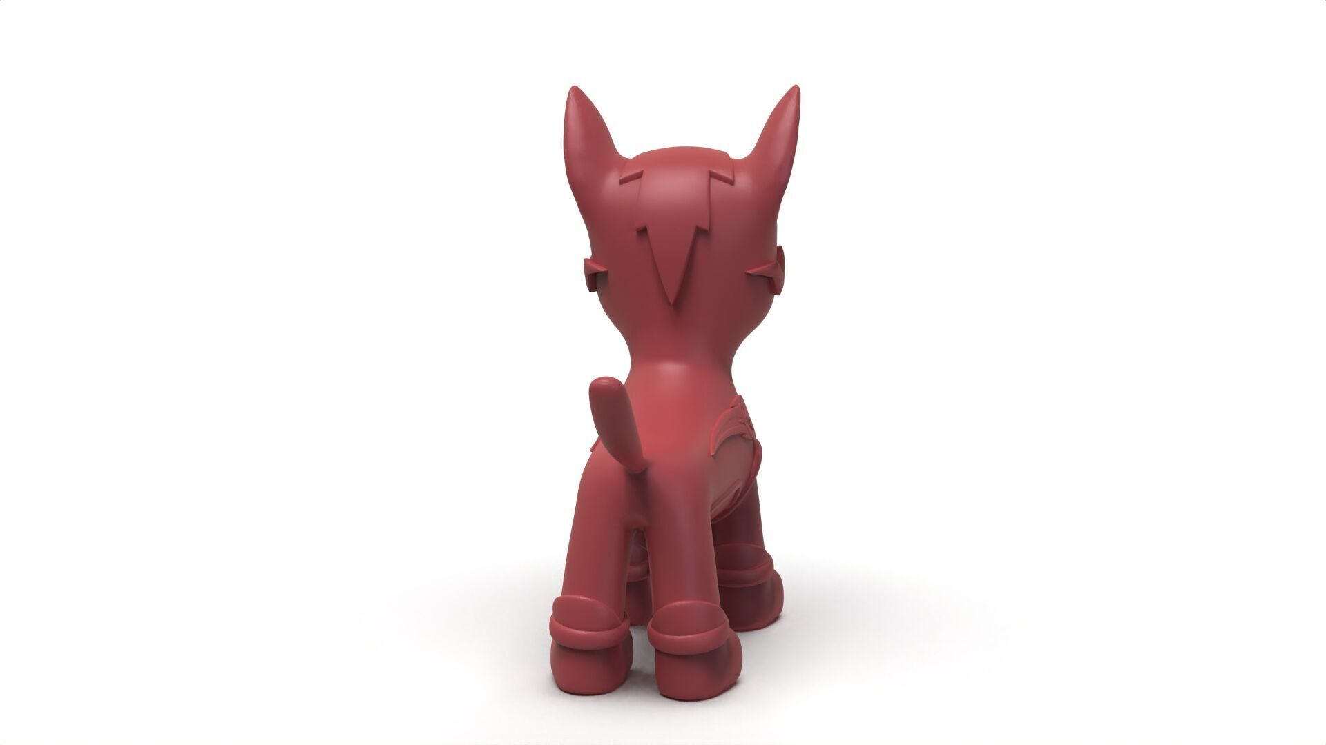Mighty Chase 3D Printable Model - With and Without Backpack 3D print model_18