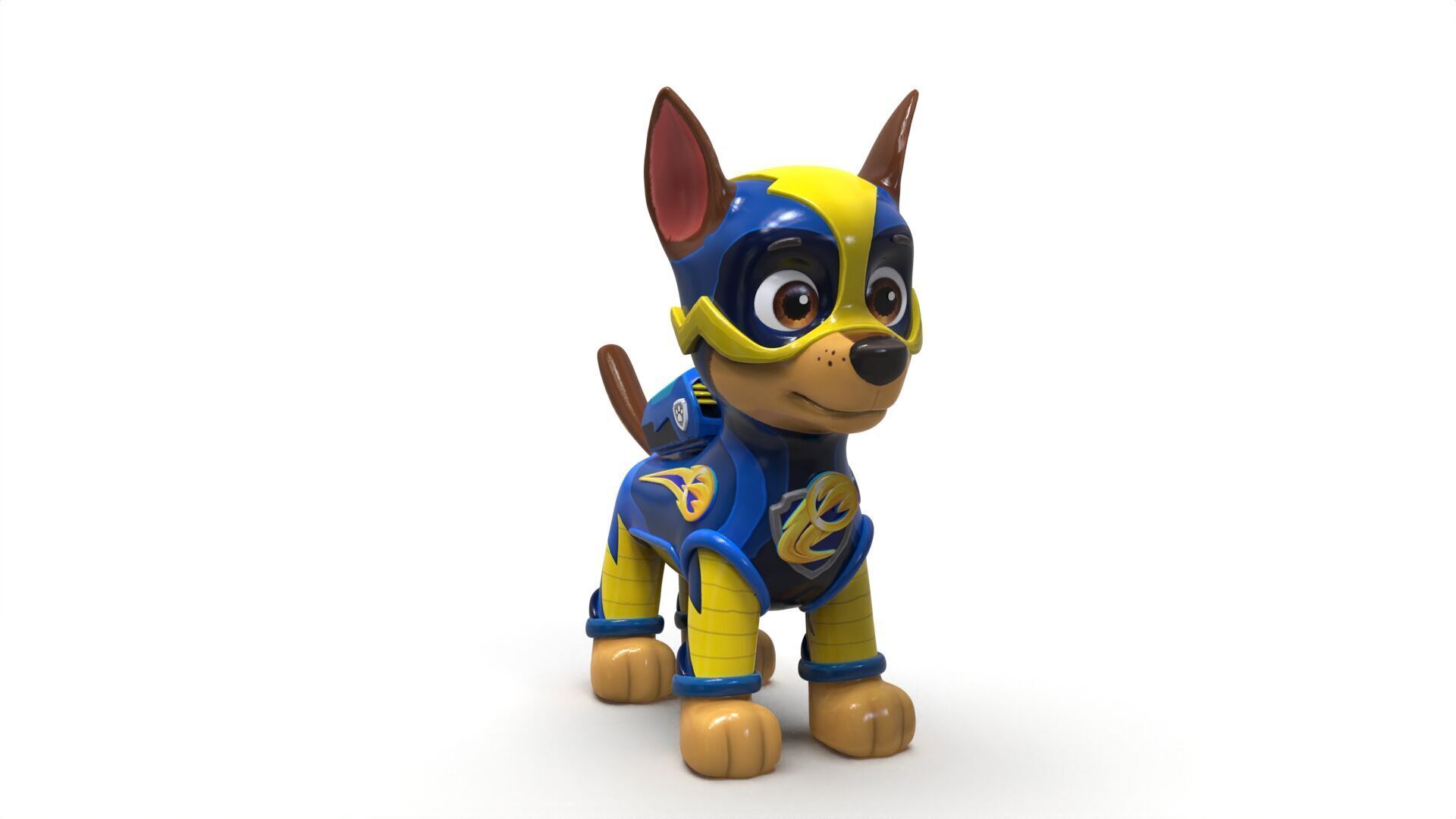 Mighty Chase 3D Printable Model - With and Without Backpack 3D print model_2