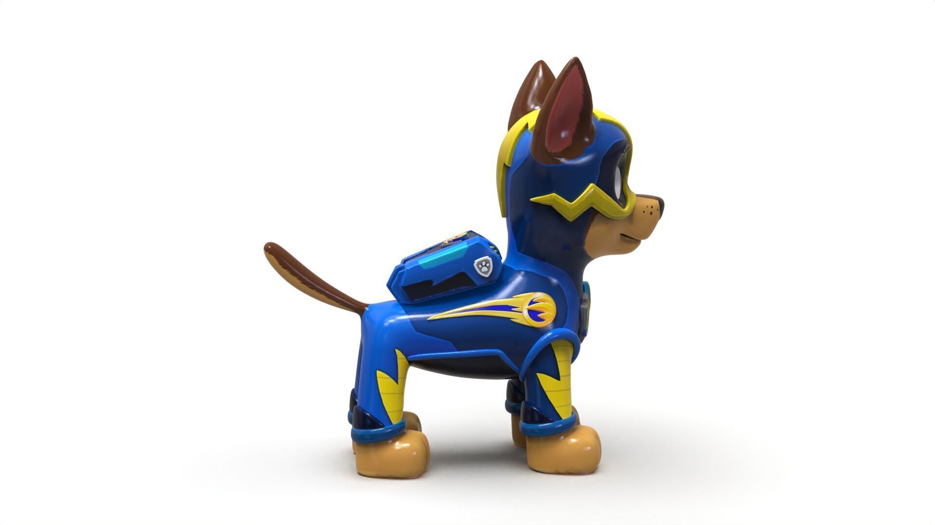 Mighty Chase 3D Printable Model - With and Without Backpack 3D print model_3
