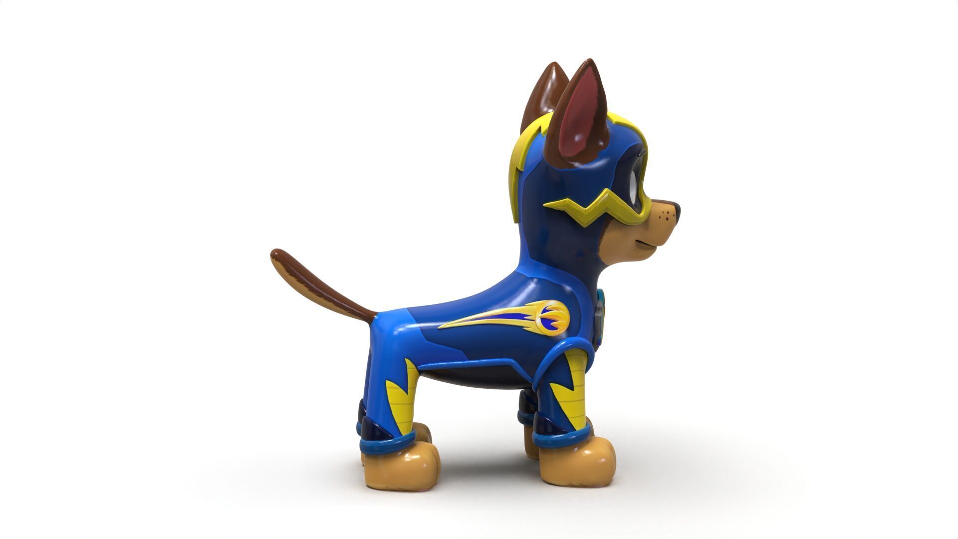 Mighty Chase 3D Printable Model - With and Without Backpack 3D print model_16